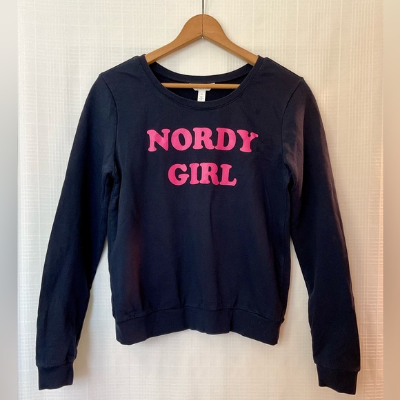 1901 Tops - 1901 navy nordy girl Sweatshirt
